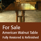 Walnut table