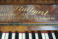 Antique Furniture Restoration - Biedermeier Piano