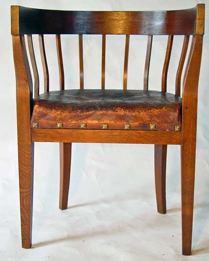 Antique Furniture | Theodor Herzl's Oak Chair | Jeremy Zetland1