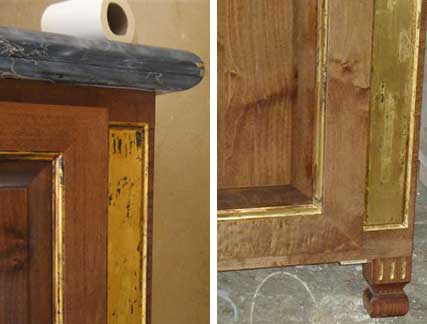 Restoration | Gilding and Silvering | Cabinets | Jeremy Zetland2