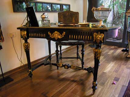 Antique Furniture Restoration - Empire Desk1