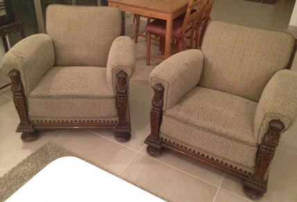 Two armchairs - Restoration Jeremy Zetland3