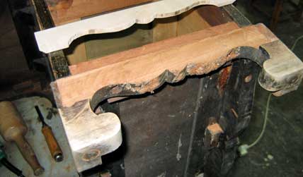 Antique Furniture Restoration - American Pedestal Desk6