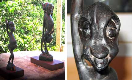 Antique Restoration - Ebony Statues 2