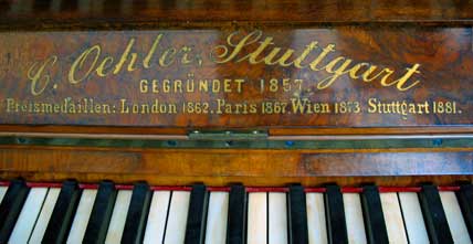 Antique Furniture Restoration - Biedermeier Piano3