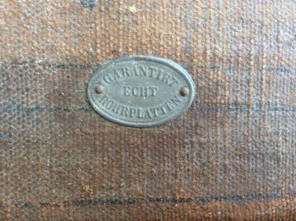 Antique suitcases - Restoration Jeremy Zetland5